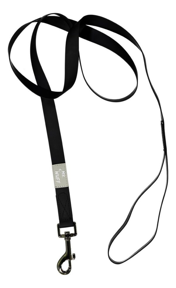 Correa Para Perro Resistente Calidad Mr Wuff Color Negro - Imagen 2
