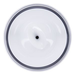 Bebedero Perro Gato Fuente Agua Electrico Luz Led Mr Wuff Color Blanco