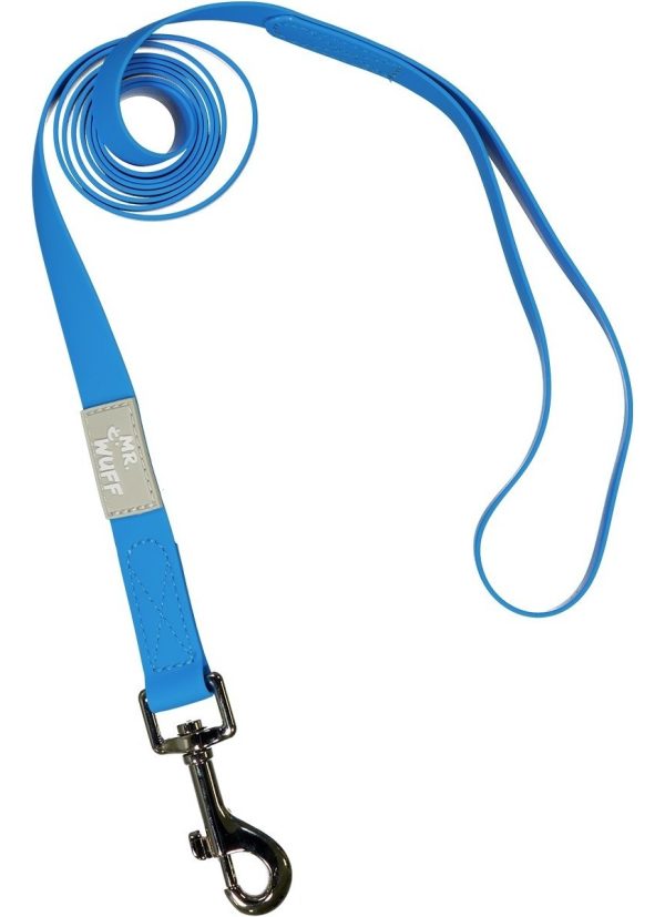 Correa Para Perro Resistente Calidad Mr Wuff Color Azul - Imagen 2