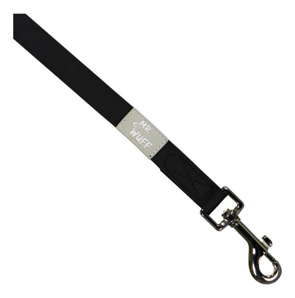 Correa Para Perro Resistente Calidad Mr Wuff Color Negro - Imagen 4