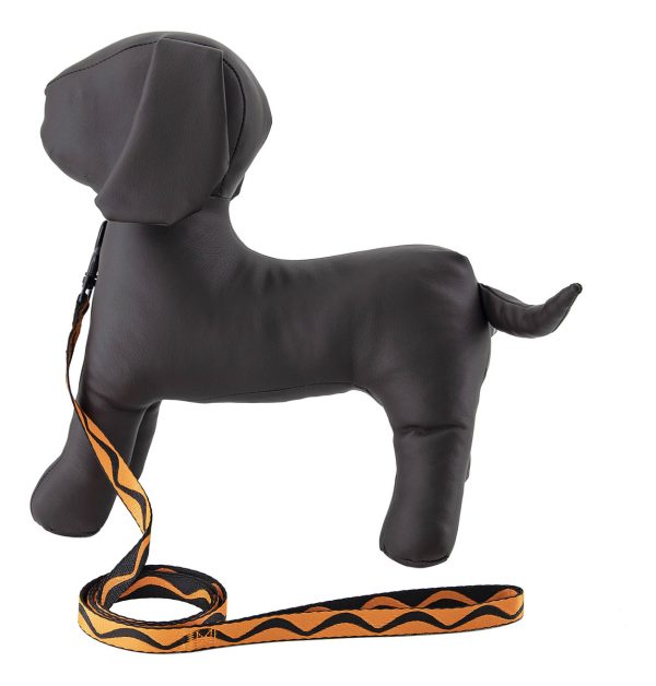 Correa Para Perros Grande Resistente Fuerte 1.20m Mr Wuff Naranja - Imagen 7