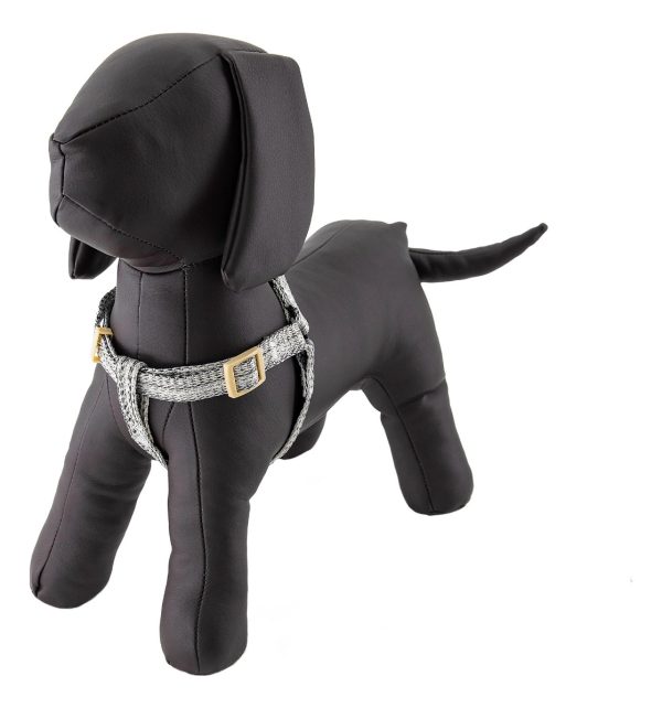 Pechera Arnes De Seguridad Para Perros Resistente Mr Wuff Gris M - Imagen 10