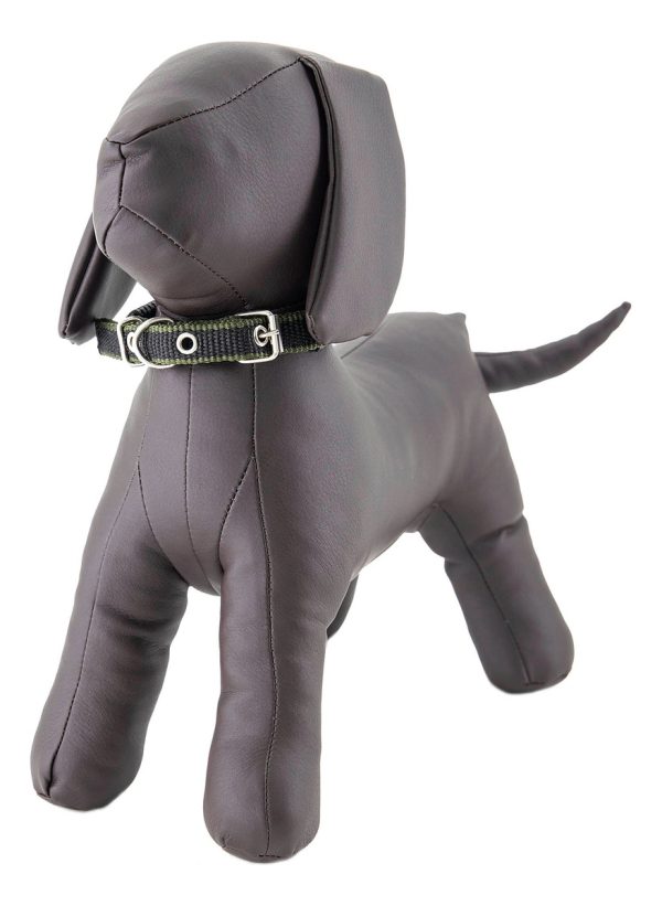 Collar Para Perro Cierre Hebilla Metalica Ajustable Mr Wuff Negro Collar Para Perro M - Imagen 7