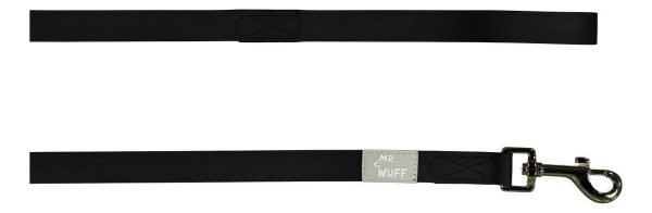 Correa Para Perro Resistente Calidad Mr Wuff Color Negro