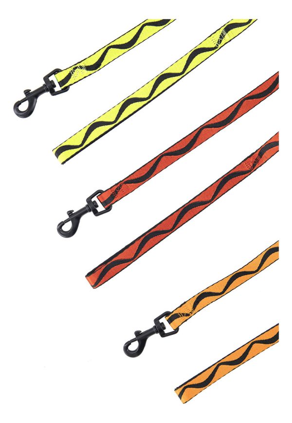 Correa Para Perros Grande Resistente Fuerte 1.20m Mr Wuff Color Naranja - Imagen 8