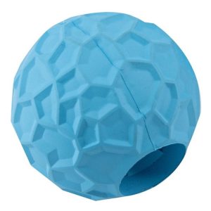 Comedero Para Perros Pelota Juguete Para Mascotas Mr Wuff Color Azul Talla L