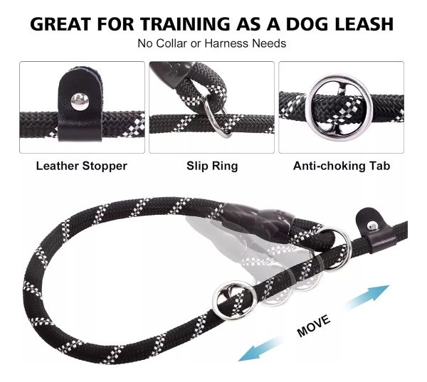 Correa Para Perro Resistente Ajustable Reflejante Mr Wuff Naranja - Imagen 8
