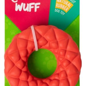 Juguete Para Perro Dispensador Premios Estimulante Mr. Wuff Color Rojo