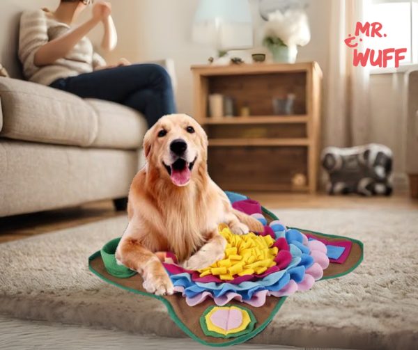 Tapete Juego Interactivo Perro Gato Alfombra 48x48cm Mr Wuff - Imagen 6