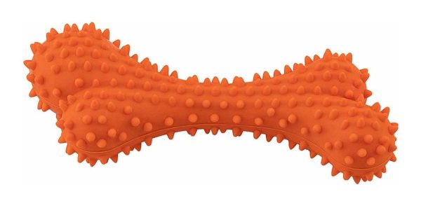 Juguete Para Perro Hueso Mordible Con Textura Sabor Res