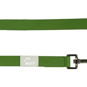 Correa Para Perro Resistente Calidad Mr Wuff Verde Militar