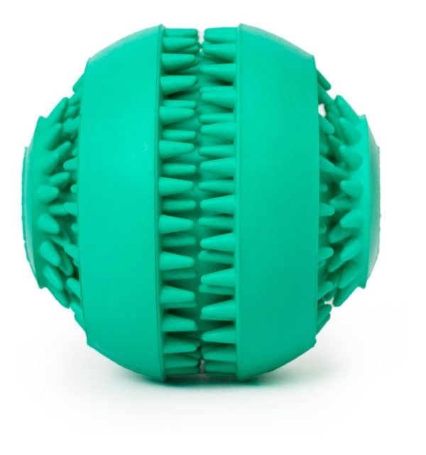 Juguete Pelota Perro Croquetas Resistente Grande Mr Wuff Turquesa L - Imagen 3