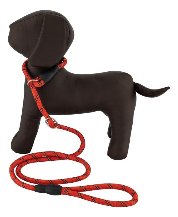 Correa Para Perro Resistente Ajustable Reflejante Mr Wuff Rojo - Imagen 10