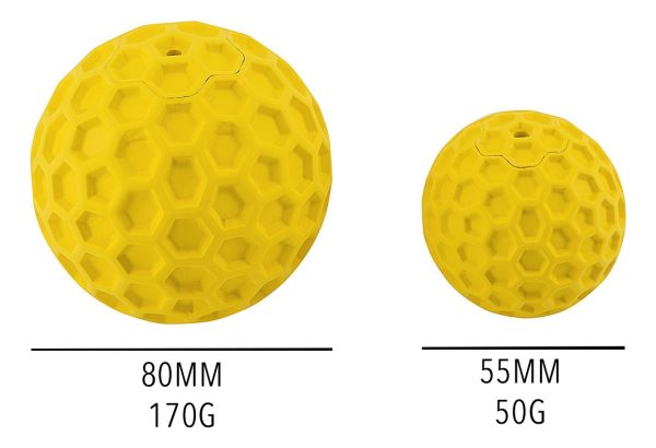 Pelota Juguete Para Perro De Sonido Mordible Grande Mr Wuff - Imagen 5