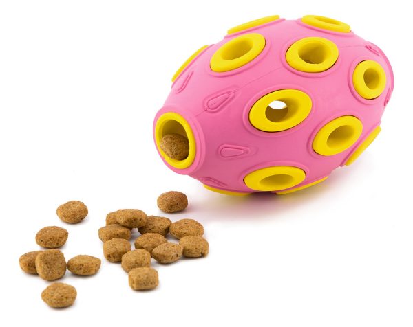 Juguete Pelota Para Perros De Americano 12x7.6cm Mr Wuff Rosa - Imagen 8