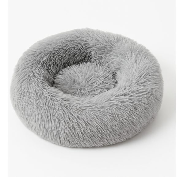 Cama Redonda Para Perro Gato Mascota Antiestrés Mr Wuff 60x60 Cm - Imagen 2