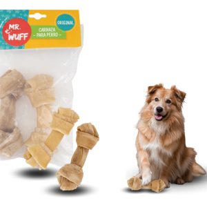 Premios Carnaza Perro 2 Huesos 150gr Mr Wuff Natural