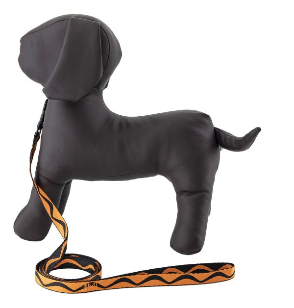 Correa Para Perros Grande Resistente Fuerte 1.20m Mr Wuff Color Naranja - Imagen 7