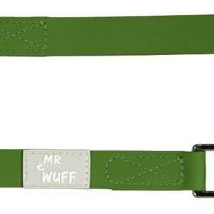 Correa Para Perro Resistente Calidad Mr Wuff Color Verde Militar