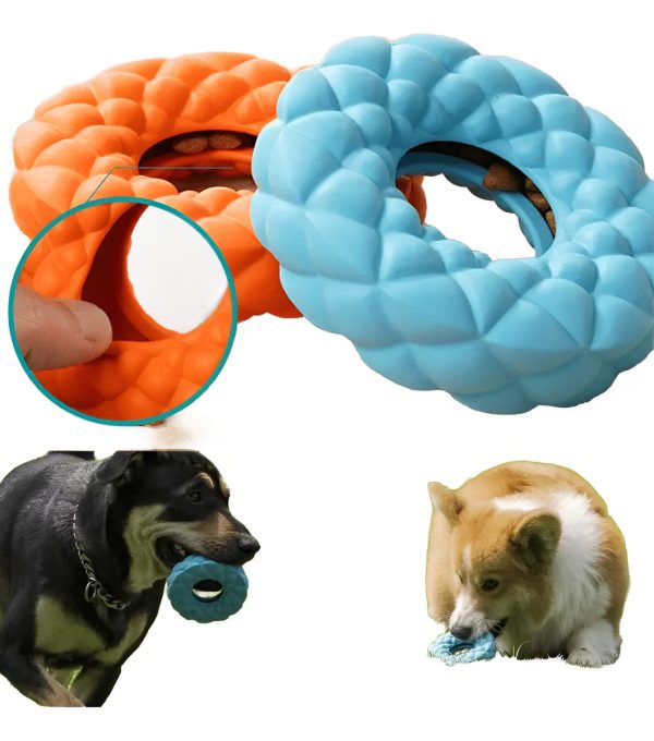 Juguete Para Perro Dispensador Premios Estimulante Mr. Wuff Azul - Imagen 6