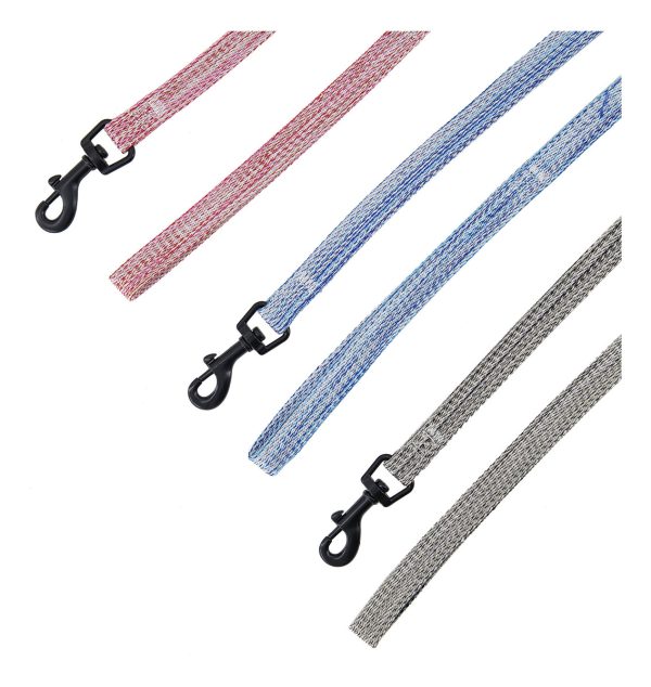 Correa Para Perros Grande Resistente Fuerte 1.20m Mr Wuff Color Gris - Imagen 8