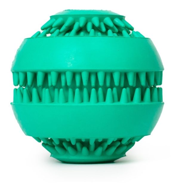 Juguete Pelota Perro Croquetas Resistente Grande Mr Wuff Turquesa L - Imagen 5