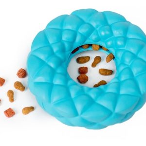 Juguete Para Perro Dispensador Premios Estimulante Mr. Wuff Azul