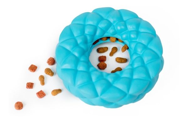 Juguete Para Perro Dispensador Premios Estimulante Mr. Wuff Azul