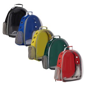 Mochila Transportadora Gato Perro Mr Wuff Comoda Back Amarillo