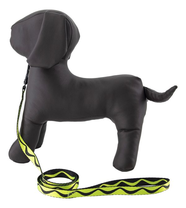 Correa Para Perros Grande Resistente Fuerte 1.20m Mr Wuff Amarillo - Imagen 7