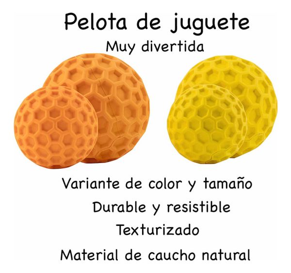 Pelota Chillona Grande Amarillo - Imagen 5