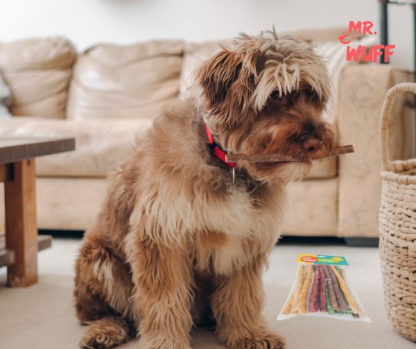 Premios Carnaza Perro Snack 20 Palitos 250gr Mr Wuff Mixto - Imagen 6