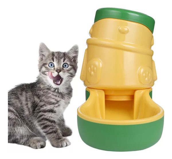 Comedero Para Perro Gato Dispensador Automatico Mr Wuff - Imagen 5