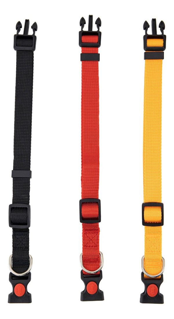 Collar Para Perros Gatos Mascotas Ajustable Mr Wuff Color Rojo Broche Tamaño Del Collar Xl - Imagen 7