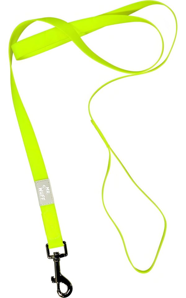 Correa Para Perro Resistente Calidad Mr Wuff Color Amarillo