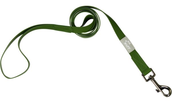 Correa Para Perro Resistente Calidad Mr Wuff Verde Militar - Imagen 2