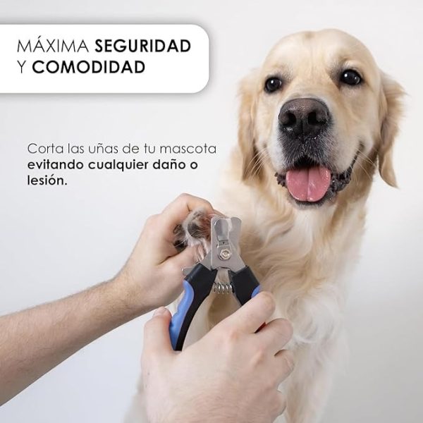 Corta Uñas Perro Gato Mascota Mr Wuff Antdeslizante - Imagen 4