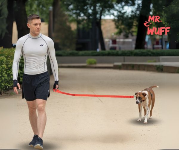 Correa Para Perro Larga 6m Resistente Mr Wuff Rojo - Imagen 4
