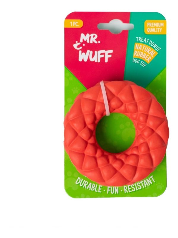 Juguete Para Perro Dispensador Premios Estimulante Mr. Wuff Rojo - Imagen 7