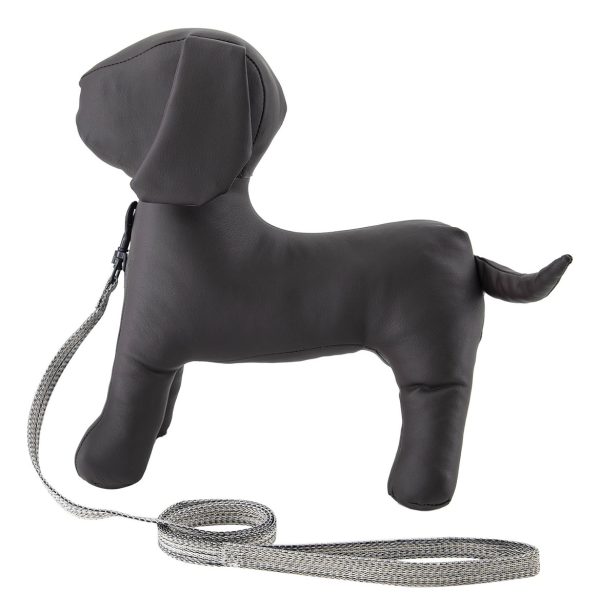 Correa Para Perros Grande Resistente Fuerte 1.20m Mr Wuff Color Gris - Imagen 7