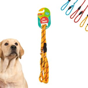 Correa Para Perro Resistente Ajustable Reflejante Mr Wuff Naranja