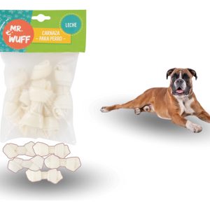 Premios Carnaza Perro 5 Huesos 150gr Mr Wuff Leche