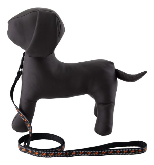 Correa Para Perros Grande Resistente Fuerte 1.20m Mr Wuff Color Negro - Imagen 6