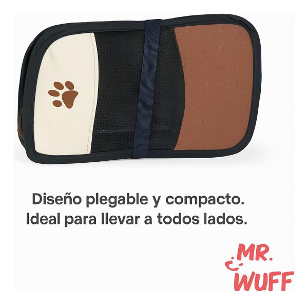 Casa Corral Para Perro Gato Conejo Mascota Plegable Mr Wuff Café / Grande - Imagen 5
