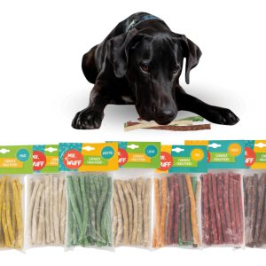Premios Carnaza Perro Snack 20 Palitos 250gr Mr Wuff Mixto
